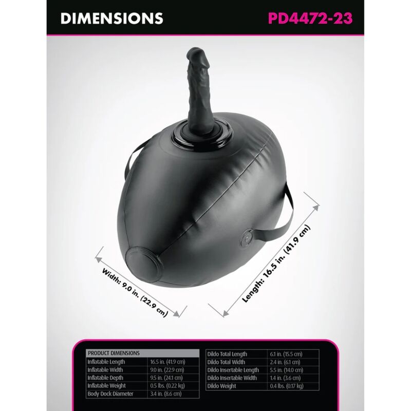 Cuscino Sessuale Gonfiabile FETISH FANTASY SERIES Body Dock Love Ball —