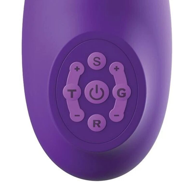 Vibratore a Coniglio Fantasy For Her Ultimate Pleasure Pro Plus — Viola