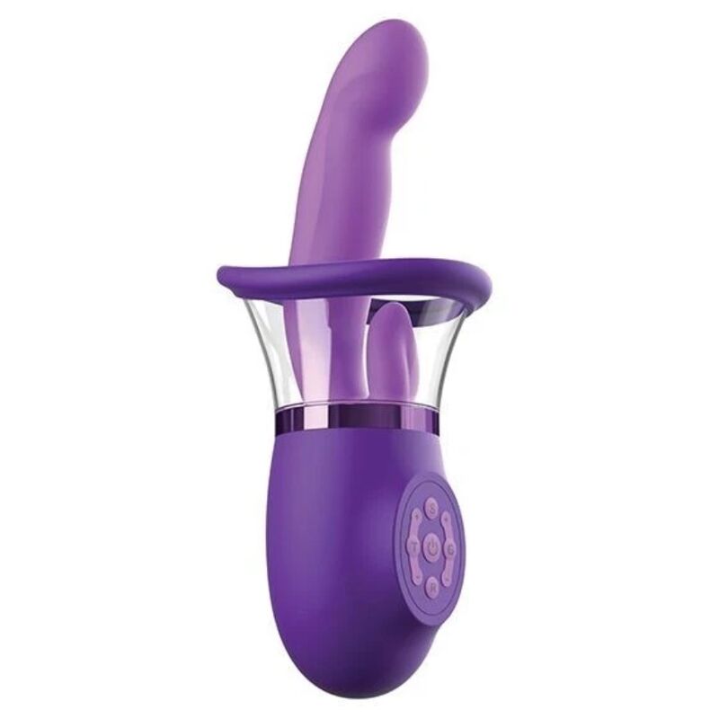 Vibratore a Coniglio Fantasy For Her Ultimate Pleasure Pro Plus — Viola