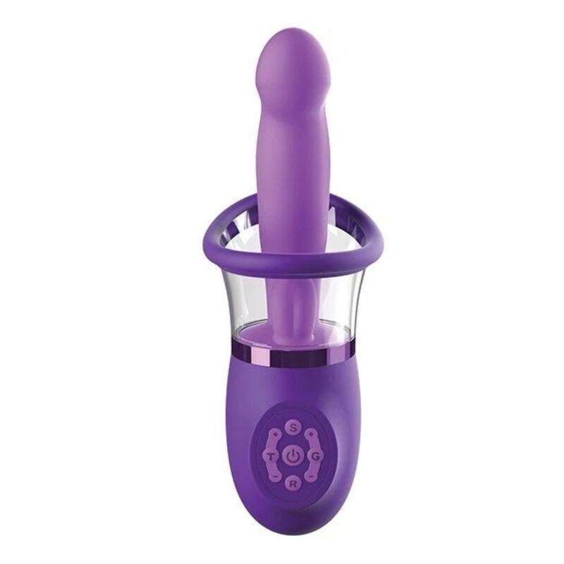 Vibratore a Coniglio Fantasy For Her Ultimate Pleasure Pro Plus — Viola