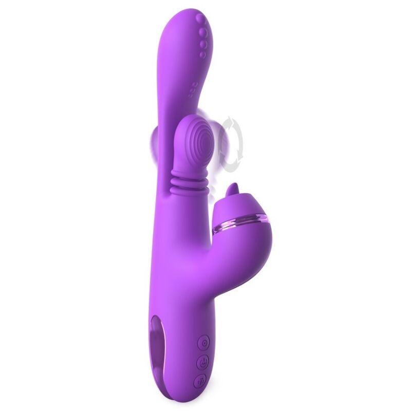 Vibratore Coniglio FANTASY FOR HER IntiMotion Pulse Pro Vibe — Viola