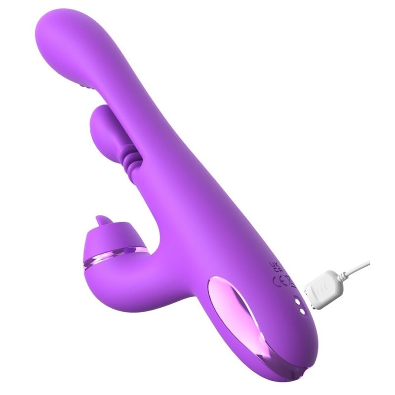 Vibratore Coniglio FANTASY FOR HER IntiMotion Pulse Pro Vibe — Viola