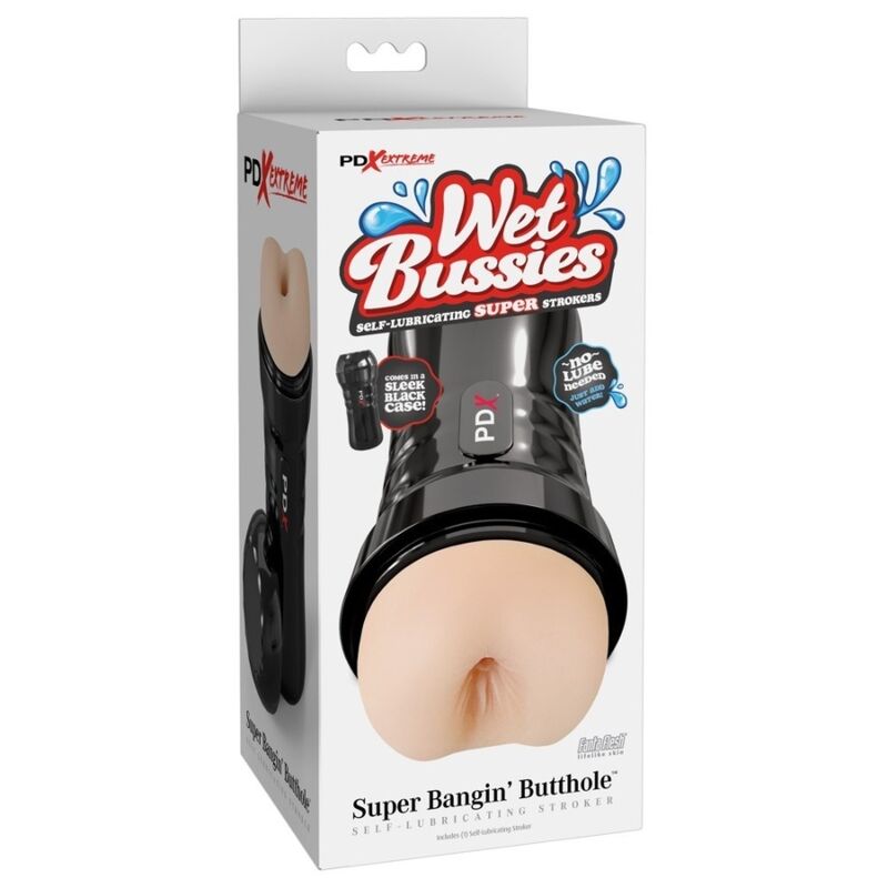 Masturbatore Anale PDX EXTREME Wet Bussies Butthole Stroker — 20.8 cm