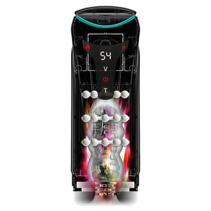 Masturbatore Automatico PDX ELITE Moto-Bator Pro — Nero