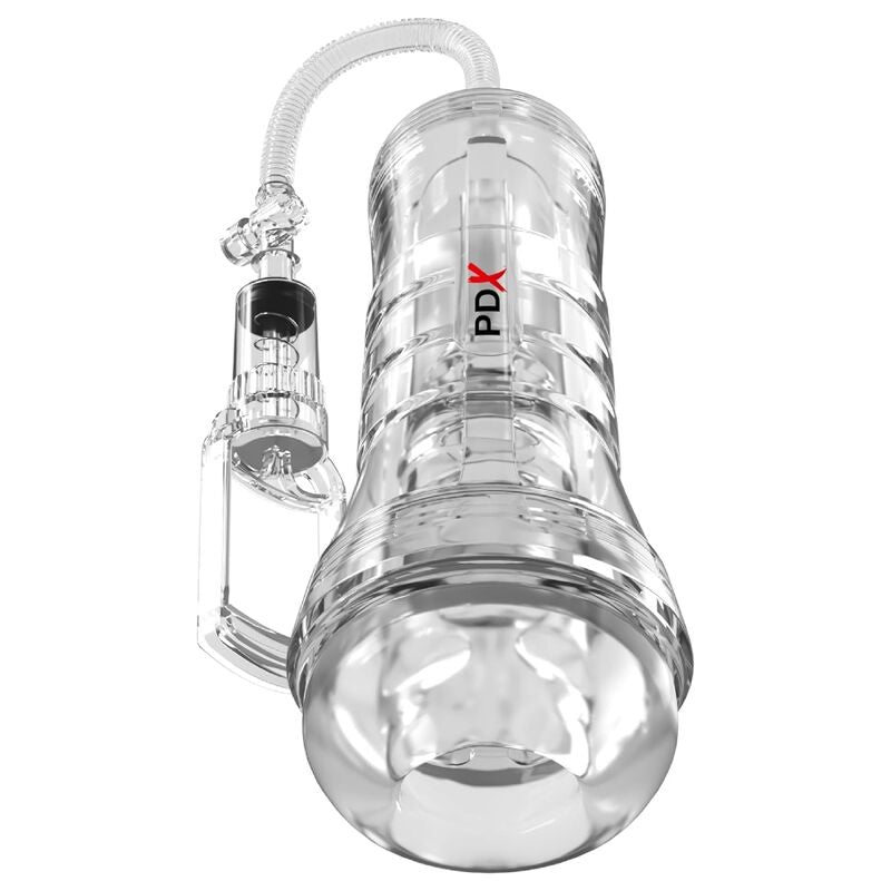 Masturbatore Maschile PDX ELITE Viewtube Vac XXL — Trasparente