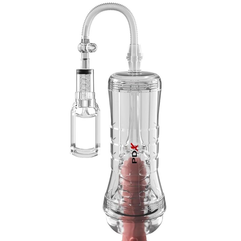 Masturbatore Maschile PDX ELITE Viewtube Vac XXL — Trasparente