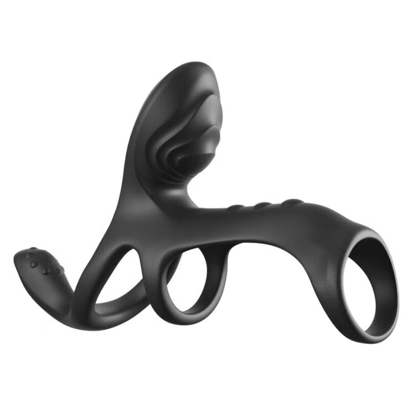 Anello Vibrante per Coppie FANTASY C-RINGZ Ultimate Couples Cage — Nero
