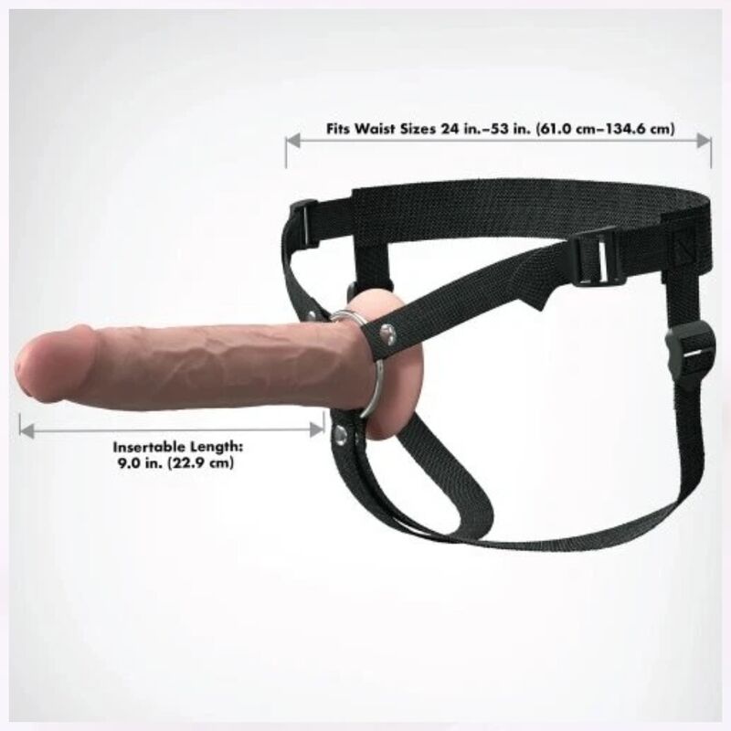 Strap-On Cavo Realistico Fantasy X-Tensions Elite 24,1 cm — Silicone
