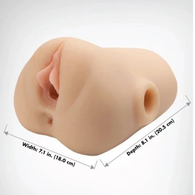 Masturbatore Maschile PDX PLUS+ Realistic Vagina Pussy Pounder — 18 cm