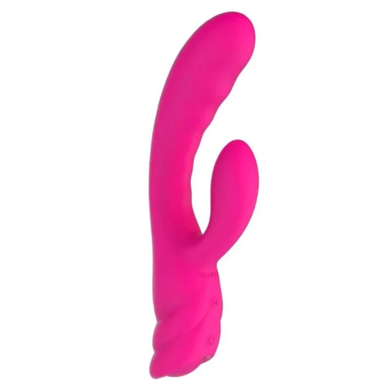 Vibratore Punto G Nalone Pure X2 Magic Stick Rabbit — Rosa