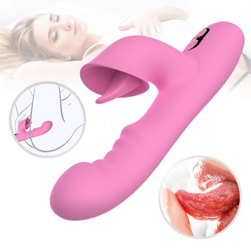 Vibratore Coniglio Nalone T-May Magic Stick — Rosa