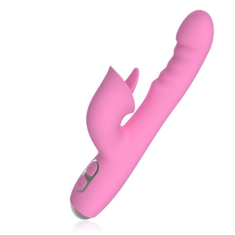 Vibratore Coniglio Nalone T-May Magic Stick — Rosa
