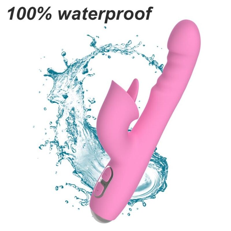 Vibratore Coniglio Nalone T-May Magic Stick — Rosa