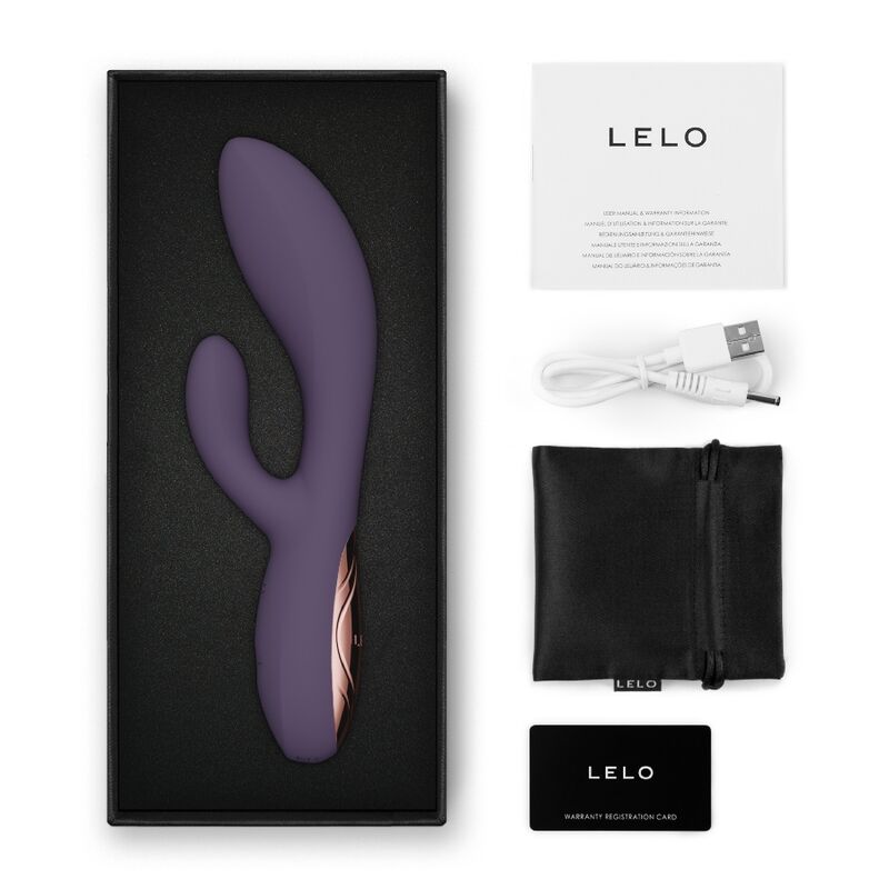 Vibratore a Spinta Rabbit LELO Ina — Viola