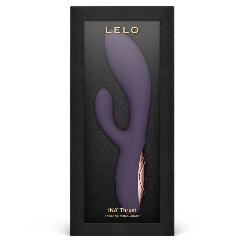 Vibratore a Spinta Rabbit LELO Ina — Viola