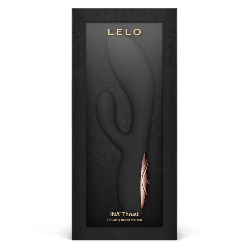 Vibratore a Spinta LELO Ina Thrust Rabbit — Nero