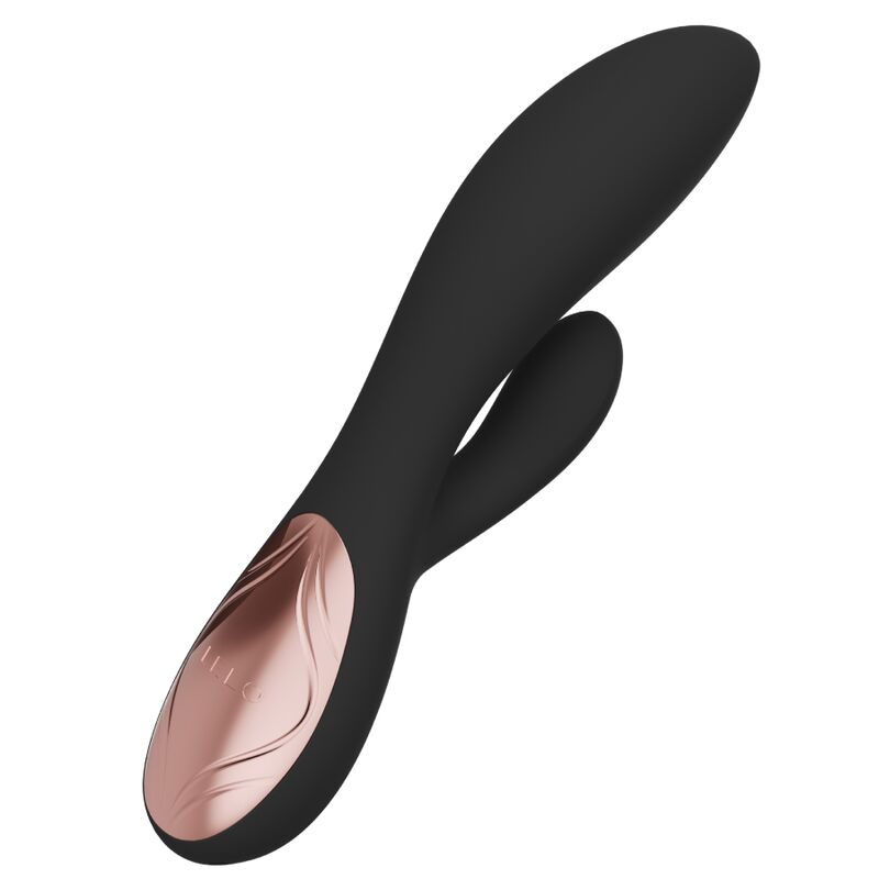Vibratore a Spinta LELO Ina Thrust Rabbit — Nero