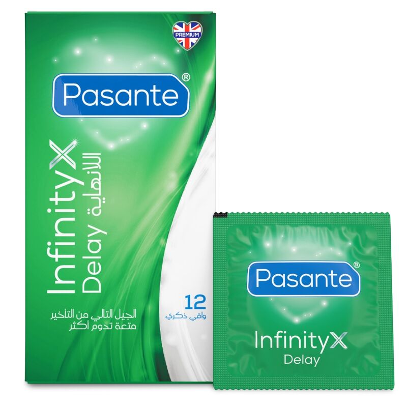 Preservativi Ritardanti Pasante Infinity Delay — 12 Unità