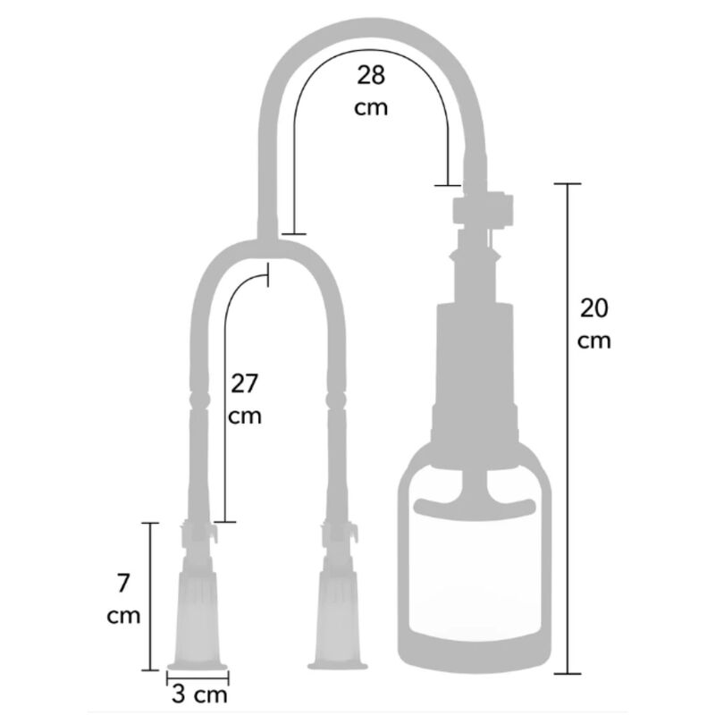 Pompa a Vuoto per Capezzoli She.E.O S/M — Stimolatore Aria