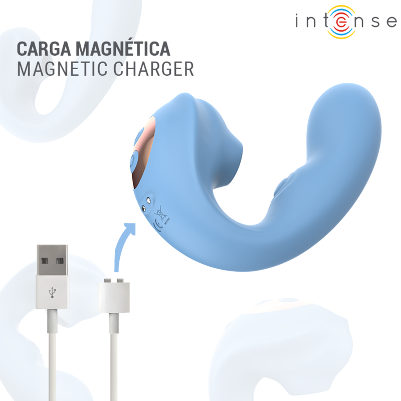 Stimolatore Clitorideo INTENSE High Tech Gina — Blu