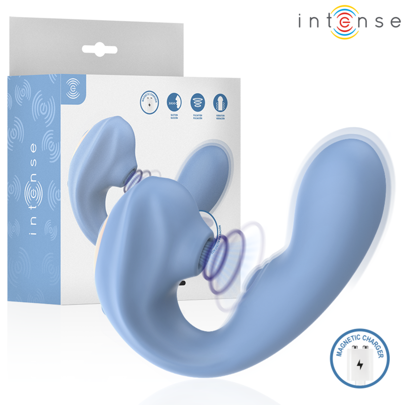 Stimolatore Clitorideo INTENSE High Tech Gina — Blu