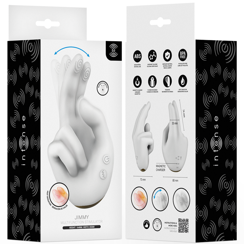 Stimolatore Multifunzione INTENSE Jimmy — Nero