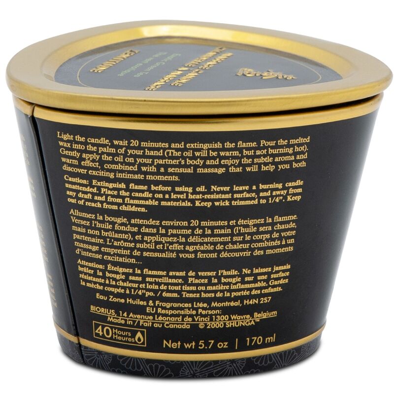 Candela da Massaggio Shunga Mango 170 ml — Giallo