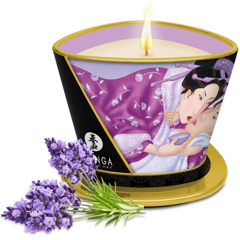 Candela da Massaggio SHUNGA Lavanda — 170 ml