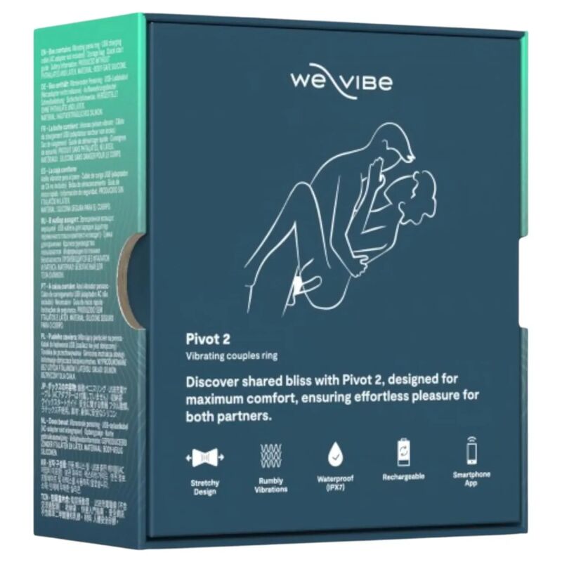 Anello Vibrante We-Vibe Pivot 2 We-Connect — Blu Notte