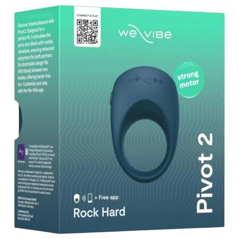 Anello Vibrante We-Vibe Pivot 2 We-Connect — Blu Notte