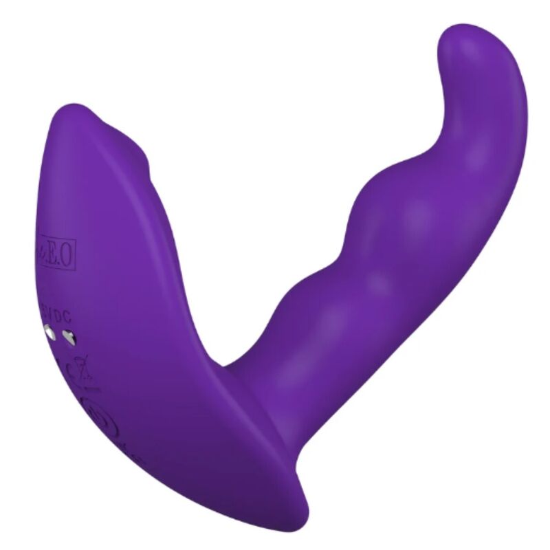 Stimolatore Anale Rotante She.E.O con Telecomando — Viola