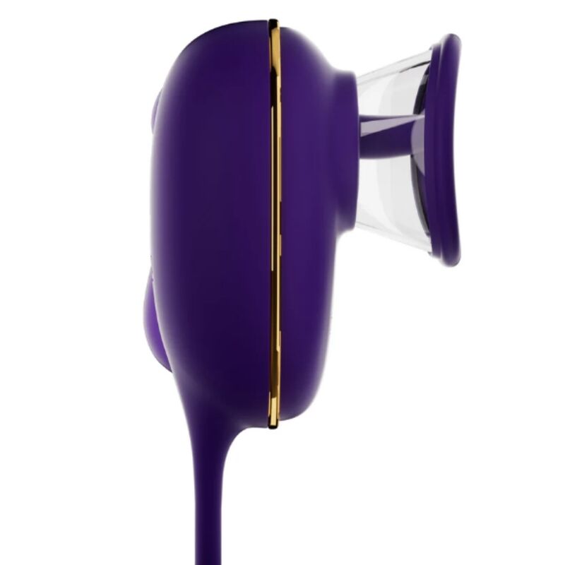 Stimolatore Clitorideo She.E.O. con Aspirazione e Anale — Viola