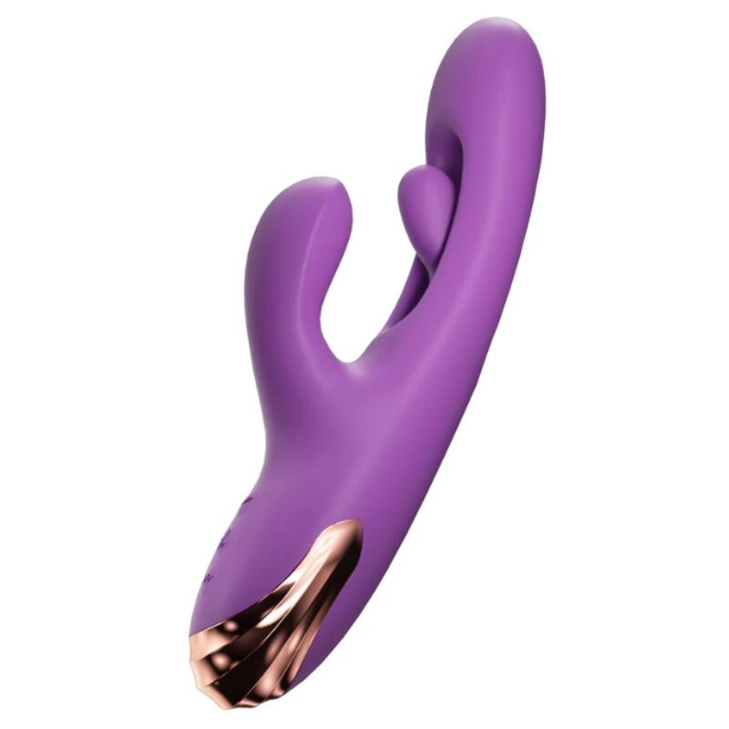 Vibratore Punto G She.E.O Rabbit Finger Motion — Viola