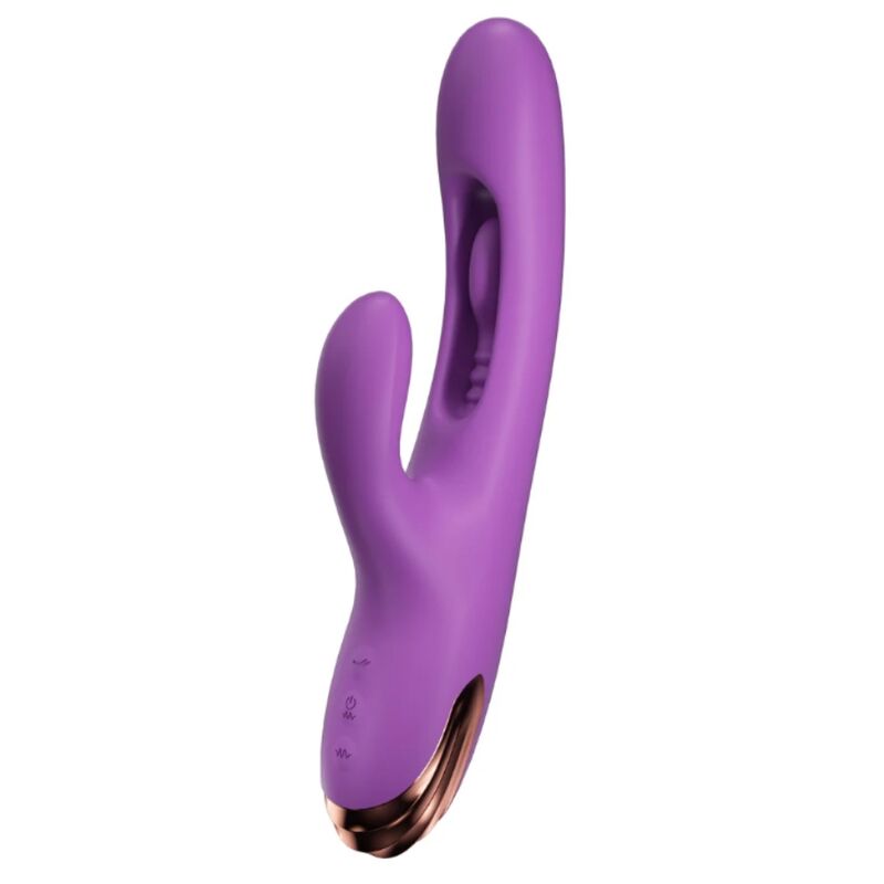 Vibratore Punto G She.E.O Rabbit Finger Motion — Viola