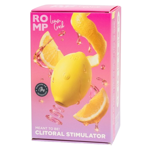 Stimolatore Clitorideo ROMP Lemon Crush Pleasure Air — Giallo