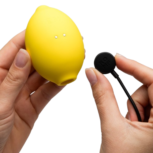 Stimolatore Clitorideo ROMP Lemon Crush Pleasure Air — Giallo