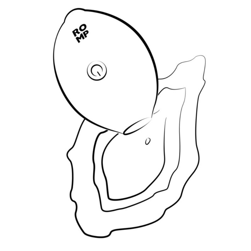 Stimolatore Clitorideo ROMP Lemon Crush Pleasure Air — Giallo