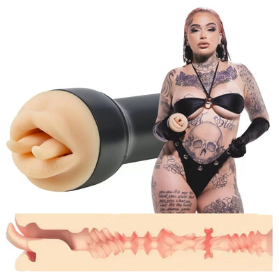 Masturbatore Orale Kiiroo Raven Viperine — Realistico