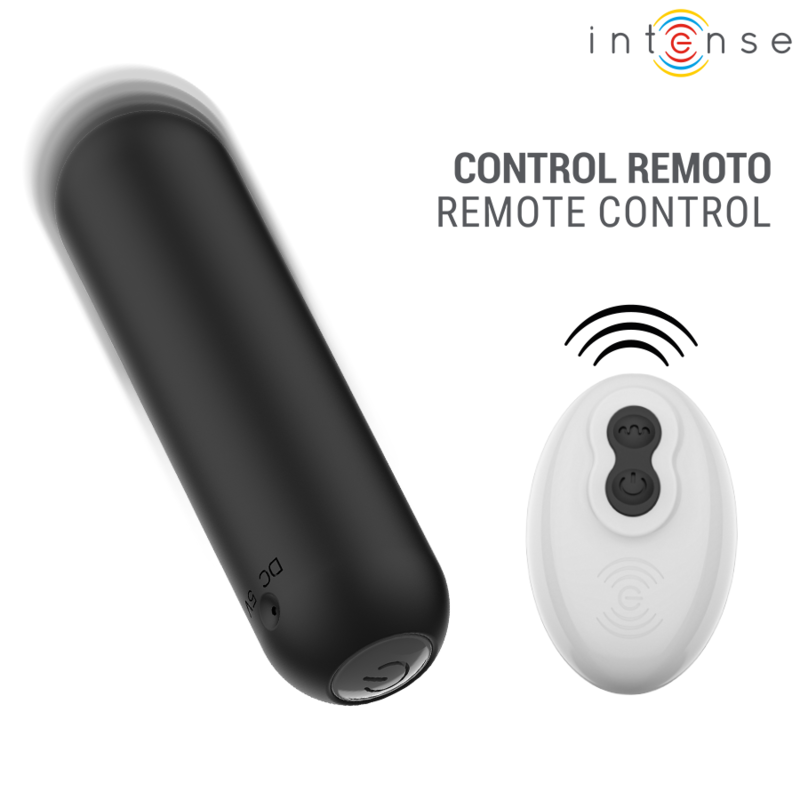 Vibratore a Proiettile INTENSE Judy — Nero
