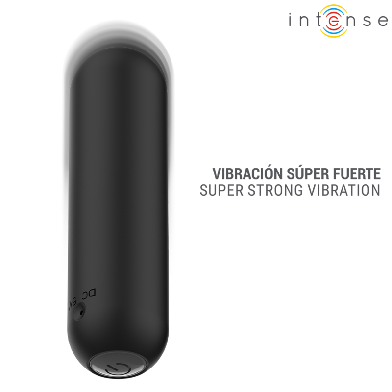 Vibratore a Proiettile INTENSE Judy — Nero