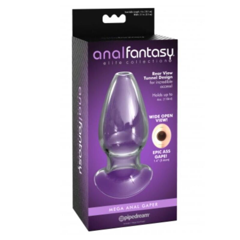 Plug Anale ANAL FANTASY ELITE Mega Anal Gaper — Trasparente