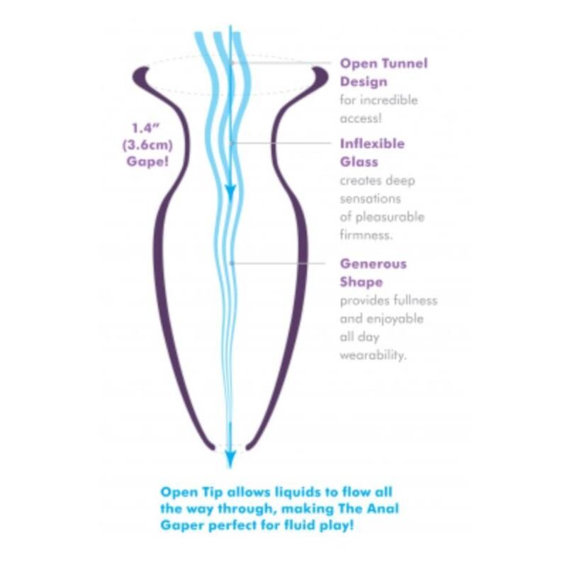 Plug Anale ANAL FANTASY ELITE Mega Anal Gaper — Trasparente