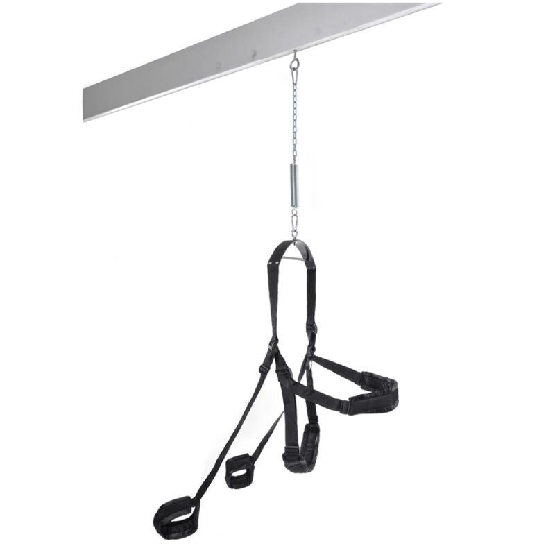 Altalena Erotica FETISH FANTASY SERIES Black Fantasy Swing — Nera