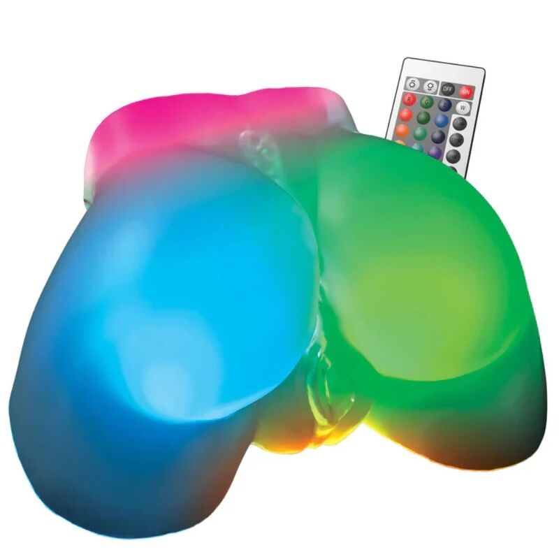 Masturbatore Maschile PDX Elite Go-Go Booty LED Mega — Illuminato