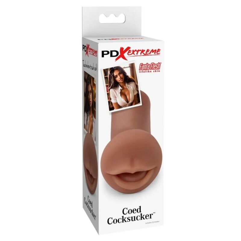Masturbatore Orale PDX EXTREME Coed Cocksucker — Realistico