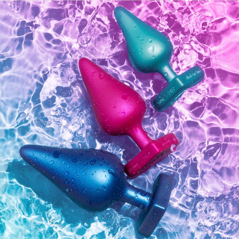 Kit Allenamento Anale ROMP Luster S/M/L — Base a Forma di Cuore