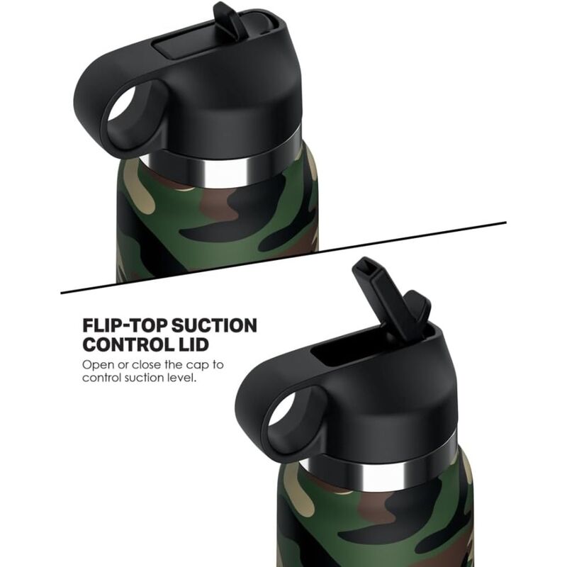 Masturbatore Maschile PDX PLUS+ Fap Flask Happy Camper — Camouflage