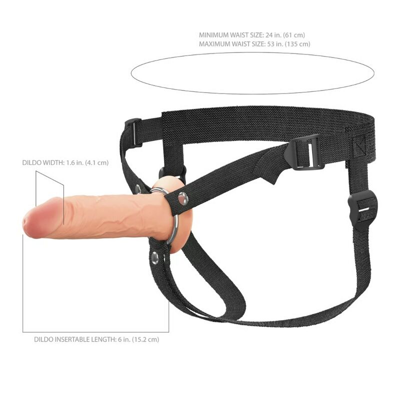 Strap-on Cavo FANTASY X-TENSIONS Elite 15.2 CM — Silicone