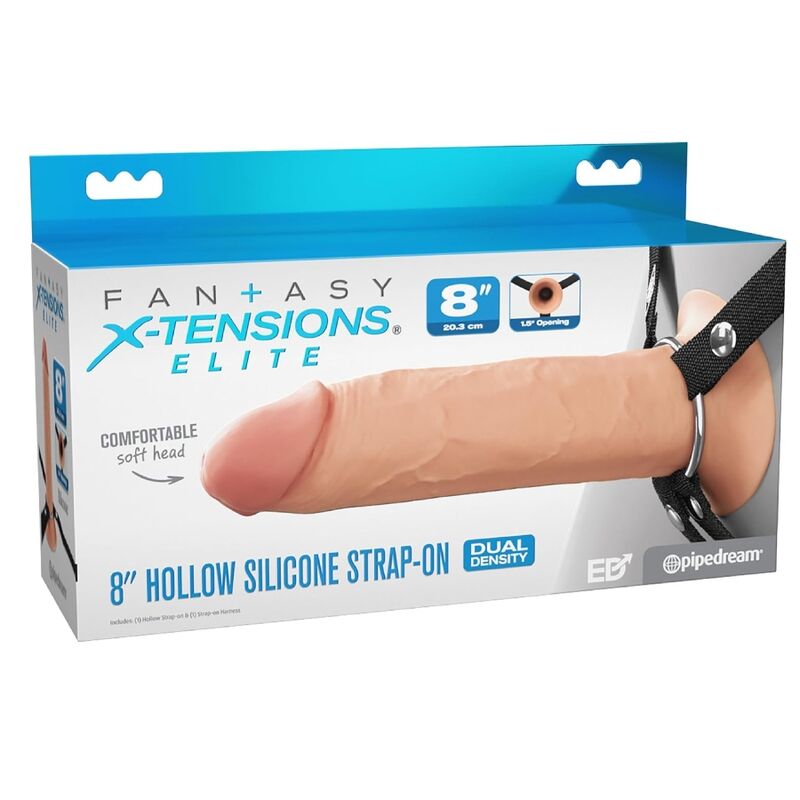 Strap-On Cavo Fantasy X-Tensions Elite — Silicone 20,3 cm