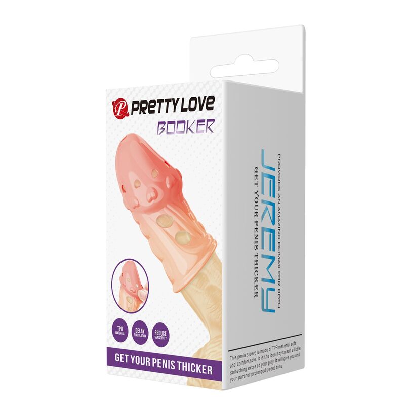 Guaina per Pene Pretty Love Socker Textured — Naturale
